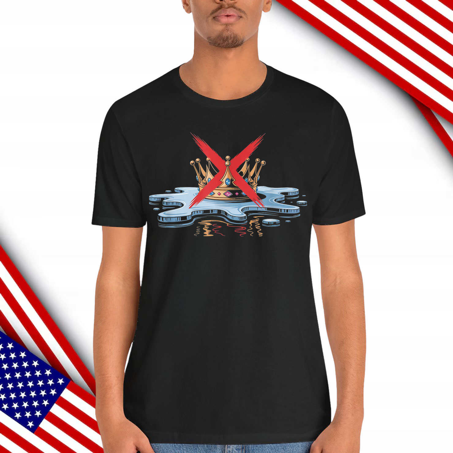 No Kings In America We The People Political T-Shirt