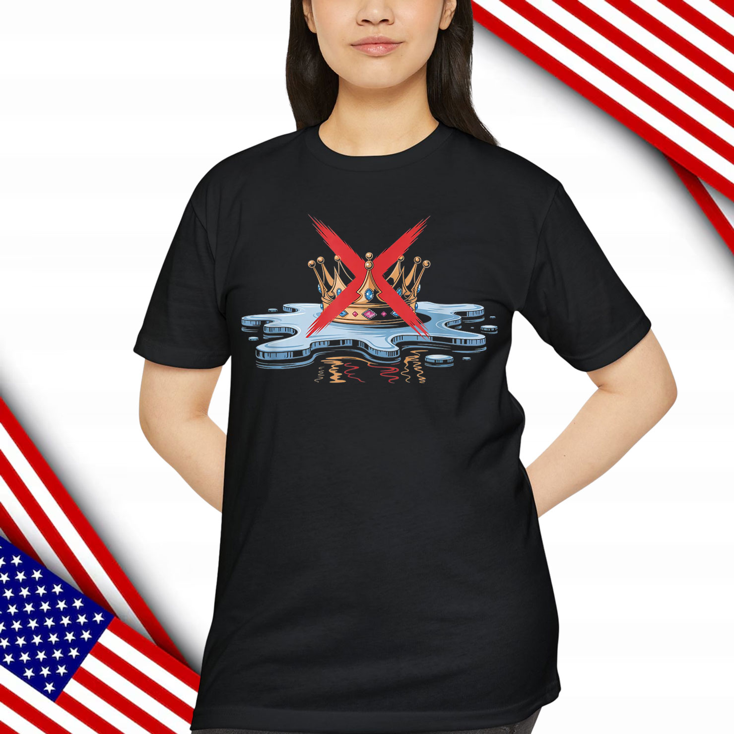 No Kings In America We The People Political T-Shirt
