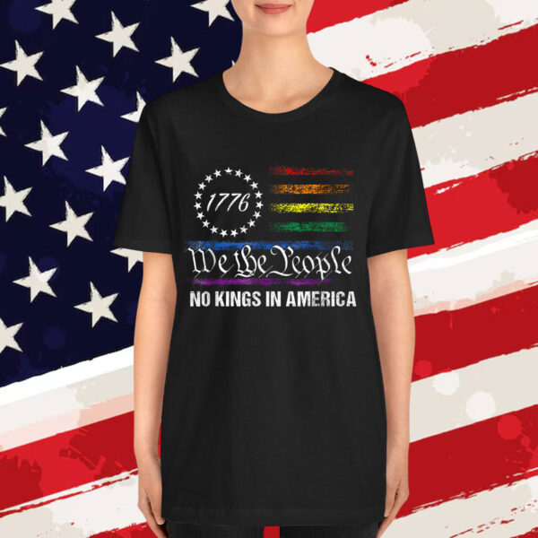 No Kings In America We The People Political Shirt