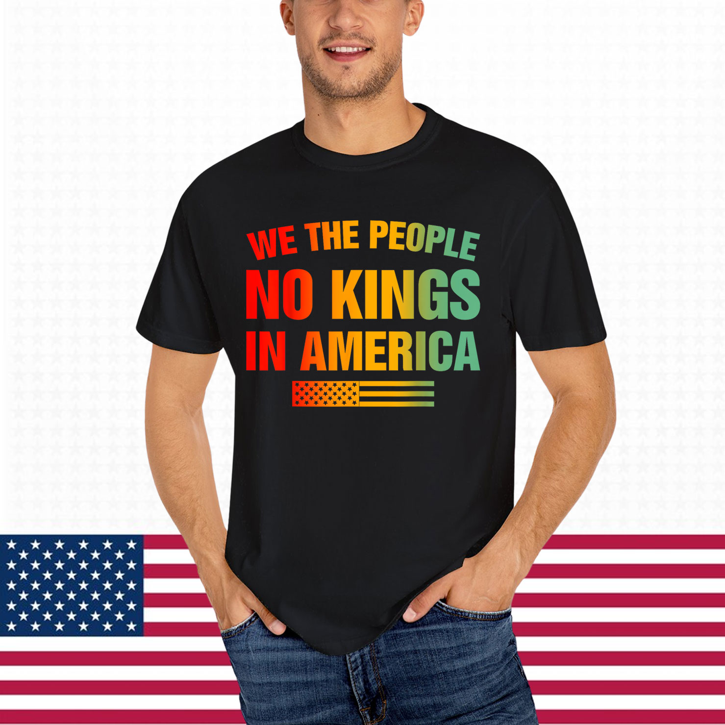 No Kings In America We The People Shirt