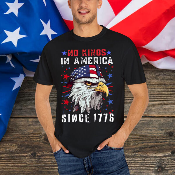No Kings In USA Rejecting Shirt