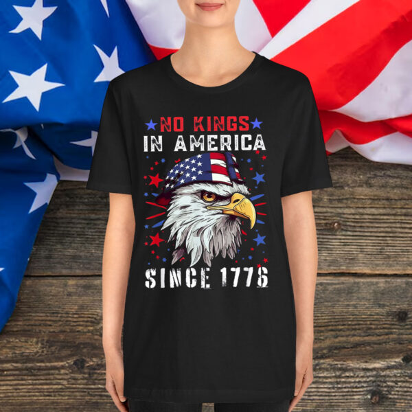 No Kings In USA Rejecting Shirt