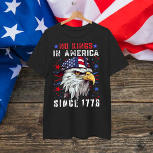No Kings In USA Rejecting Shirt