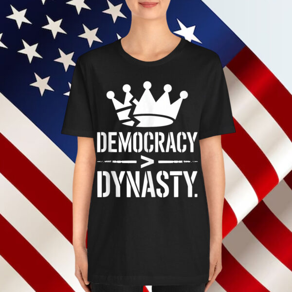 No Kings Just In America Protest Rebellion Liberty Graphic Shirt