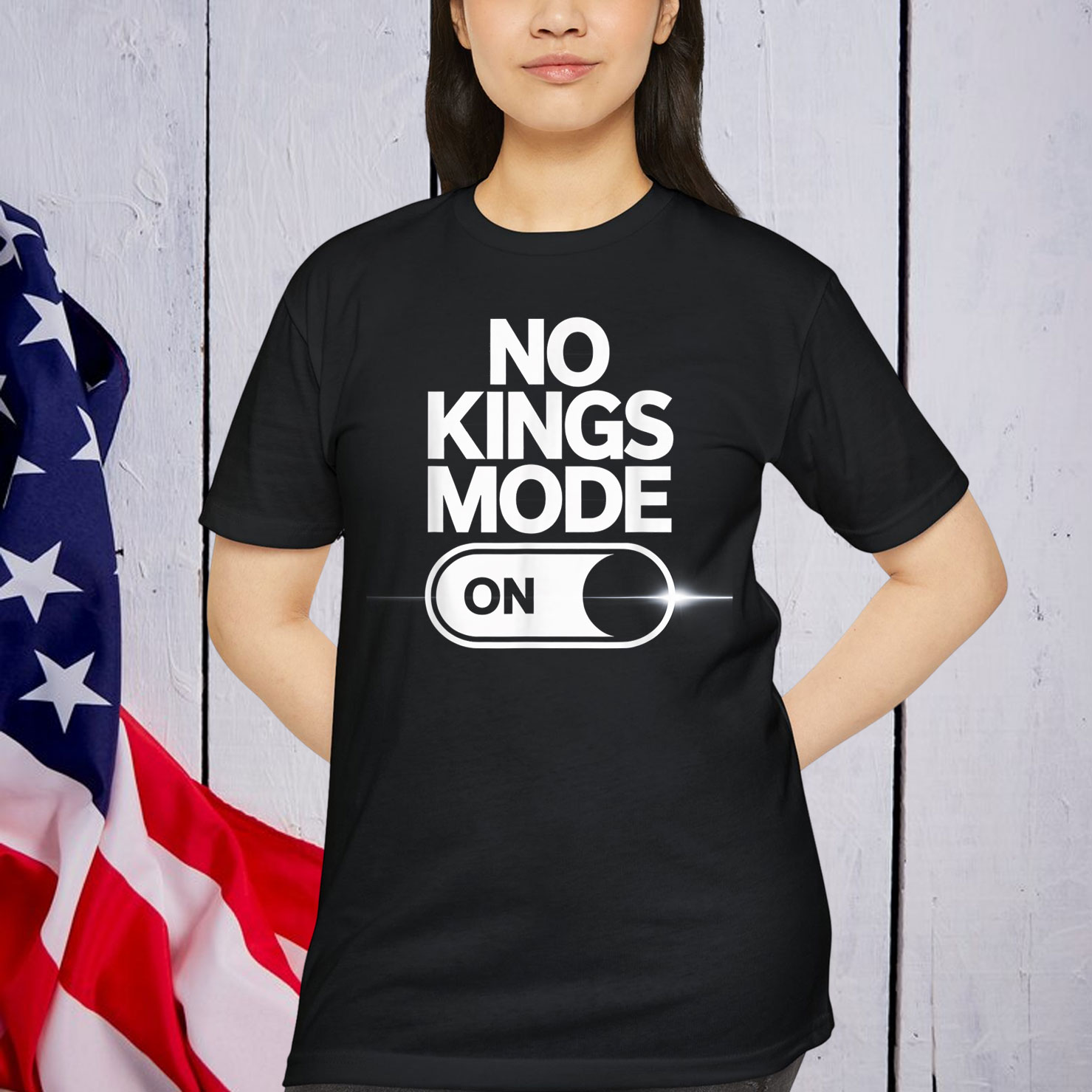 No Kings Mode Rejecting Kings Since 1776 USA Shirt