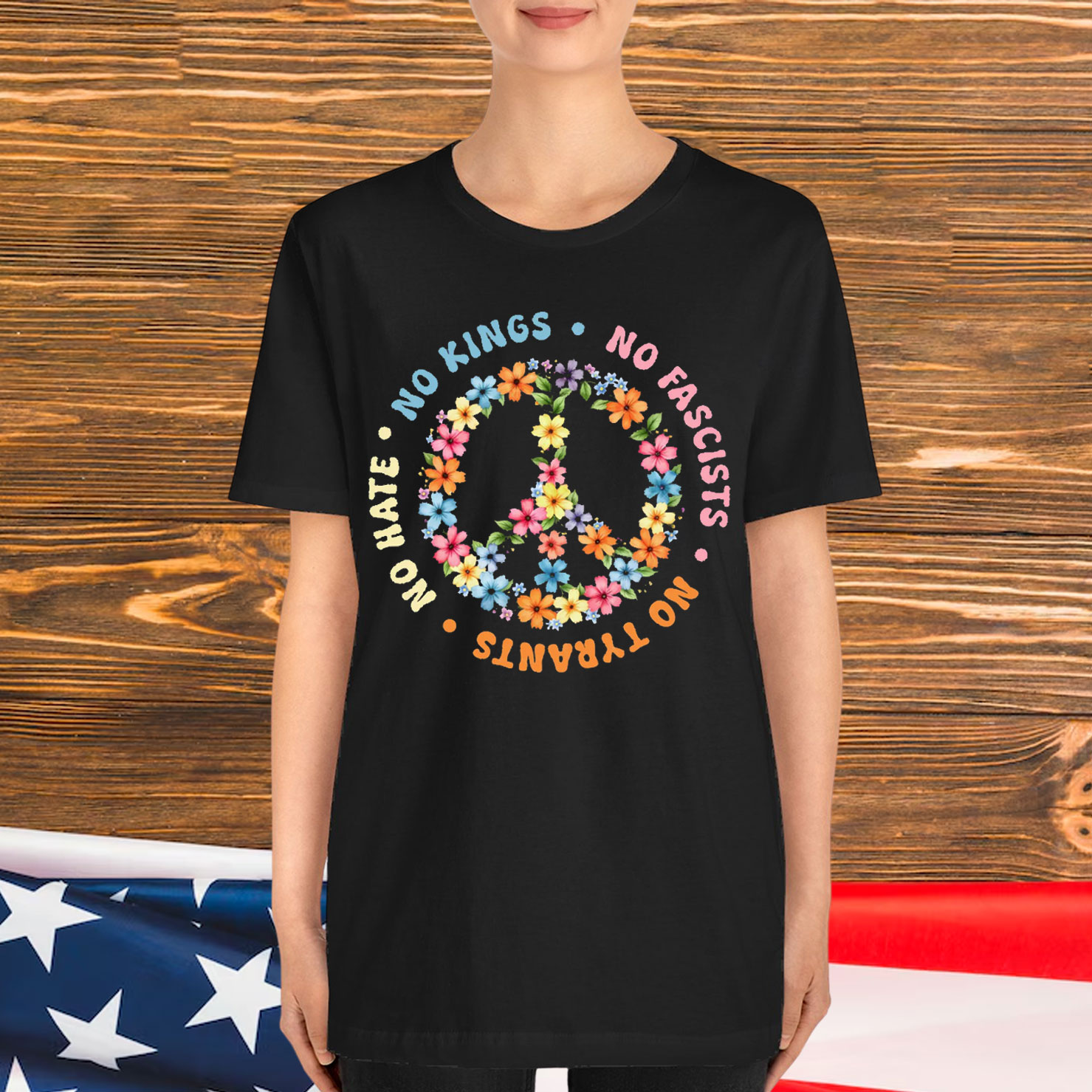 No Kings No Fascists No Tyrants No Hate Shirt