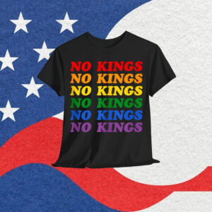 No Kings Pride LGBT Rainbow Grocery Bag Inspired T-Shirt