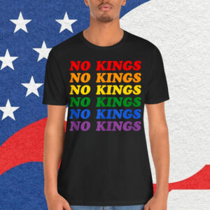 No Kings Pride LGBT Rainbow Grocery Bag Inspired T-Shirt