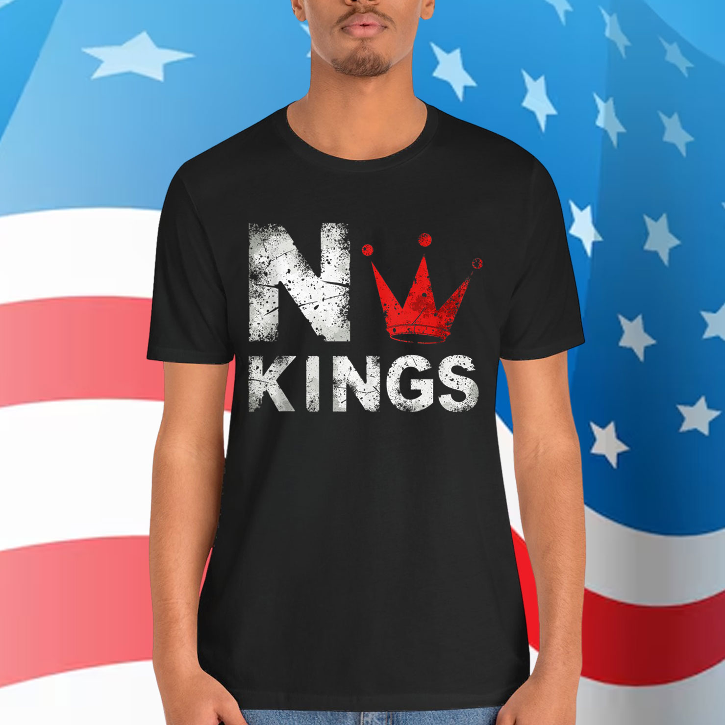 No Kings Protest Democracy Sign Shirt