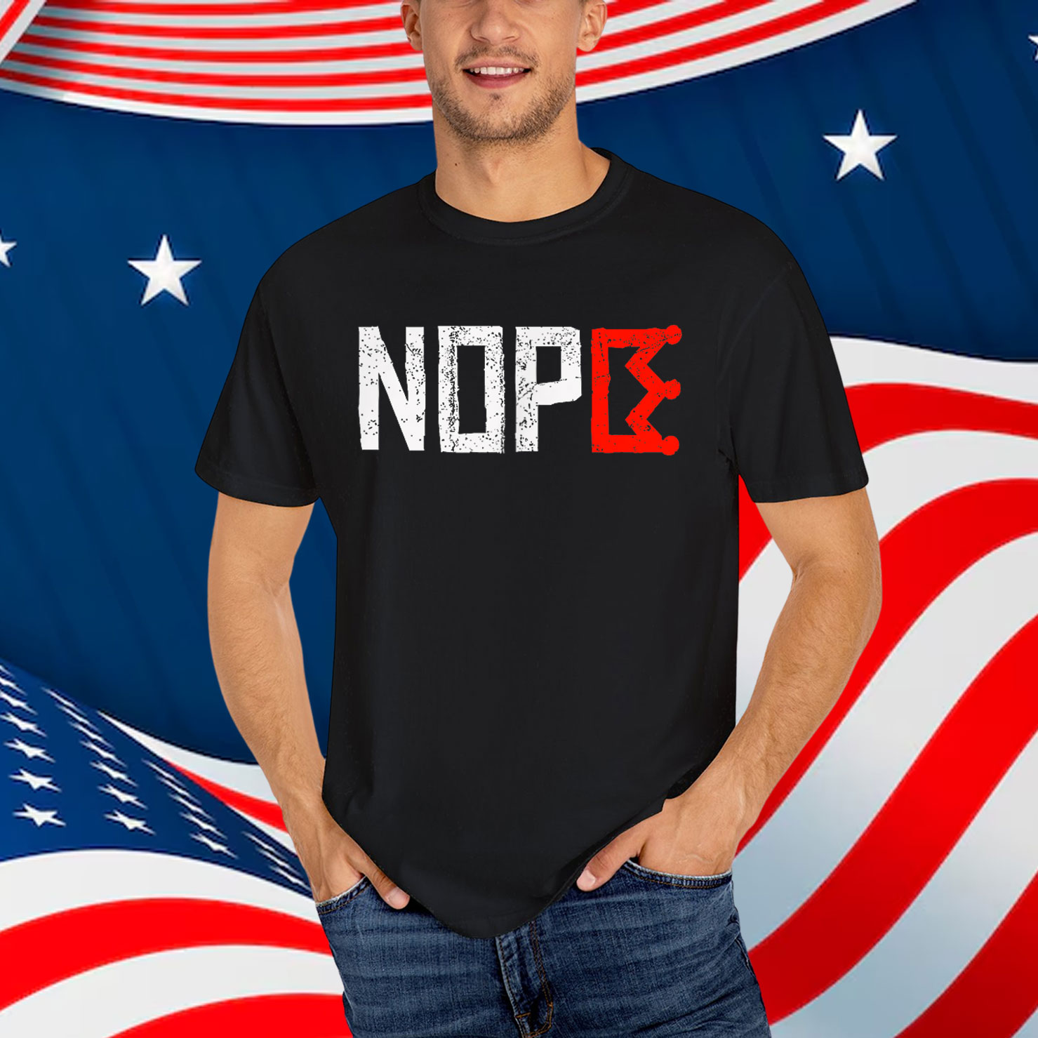No Kings Protest Sign Vertical Shirt