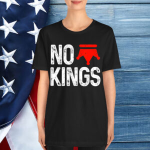 No Kings Protest Symbolic Sign Shirt