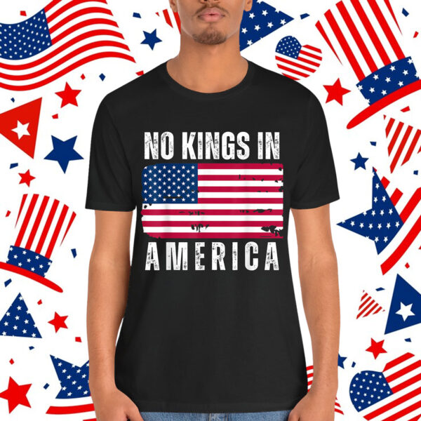 No Kings Vintage Patriotic Freedom Liberty Usa Liberty Shirt