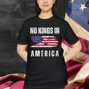No Kings Vintage Patriotic Freedom Liberty Shirt