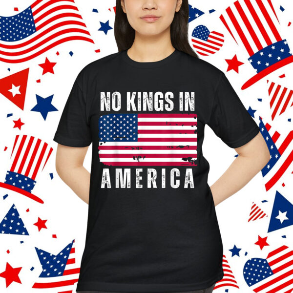 No Kings Vintage Patriotic Freedom Liberty Usa Liberty Shirt