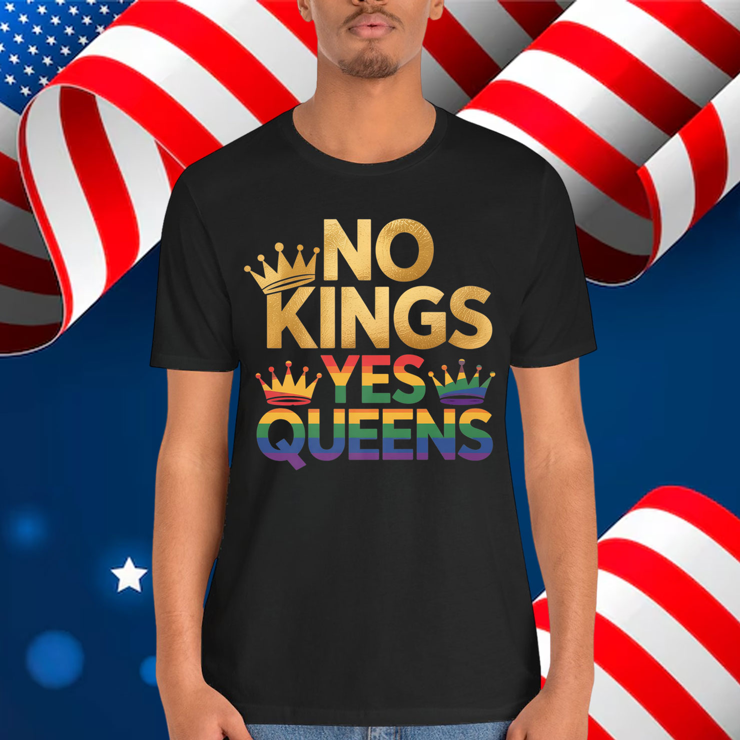 No Kings Yes Queens T-Shirt