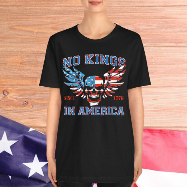 No Kings in America 1776 Shirt