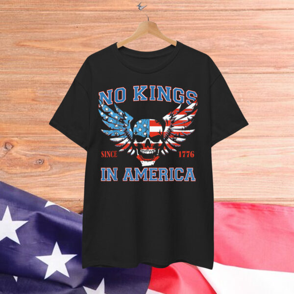 No Kings in America 1776 Shirt