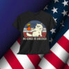 No Kings In America Black Cat Political Anti Trump Protest T-Shirt
