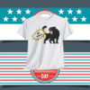 No Kings in America Black Cat T-Shirt