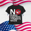 No Kings in America No Fascists We The People Political Shirt