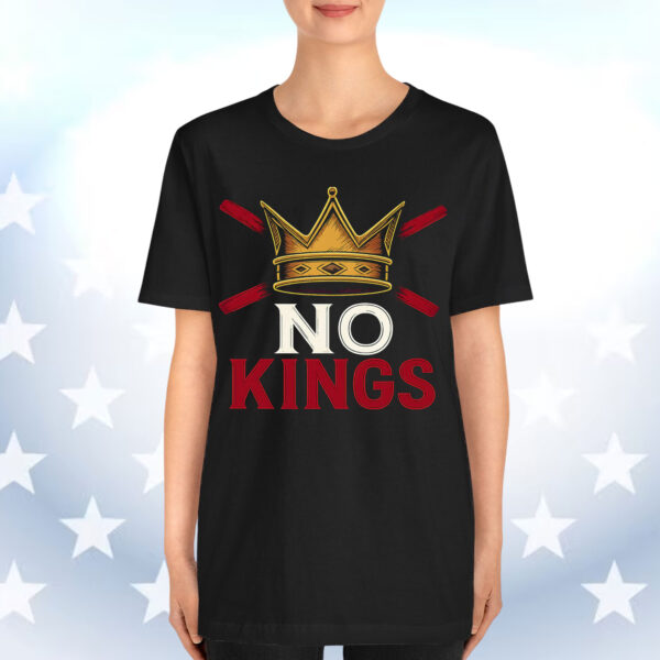 No Kings in America Anti Royalty Shirt