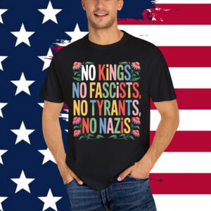 No Kings in America Political Statement Shirt