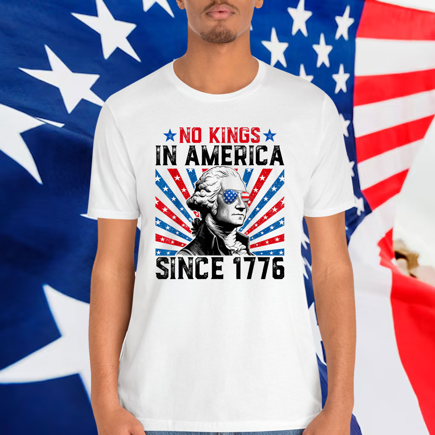 No Kings in America Since 1776 Shirt