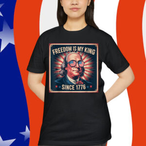 No Kings in America Since 1776 Distressed Shirt