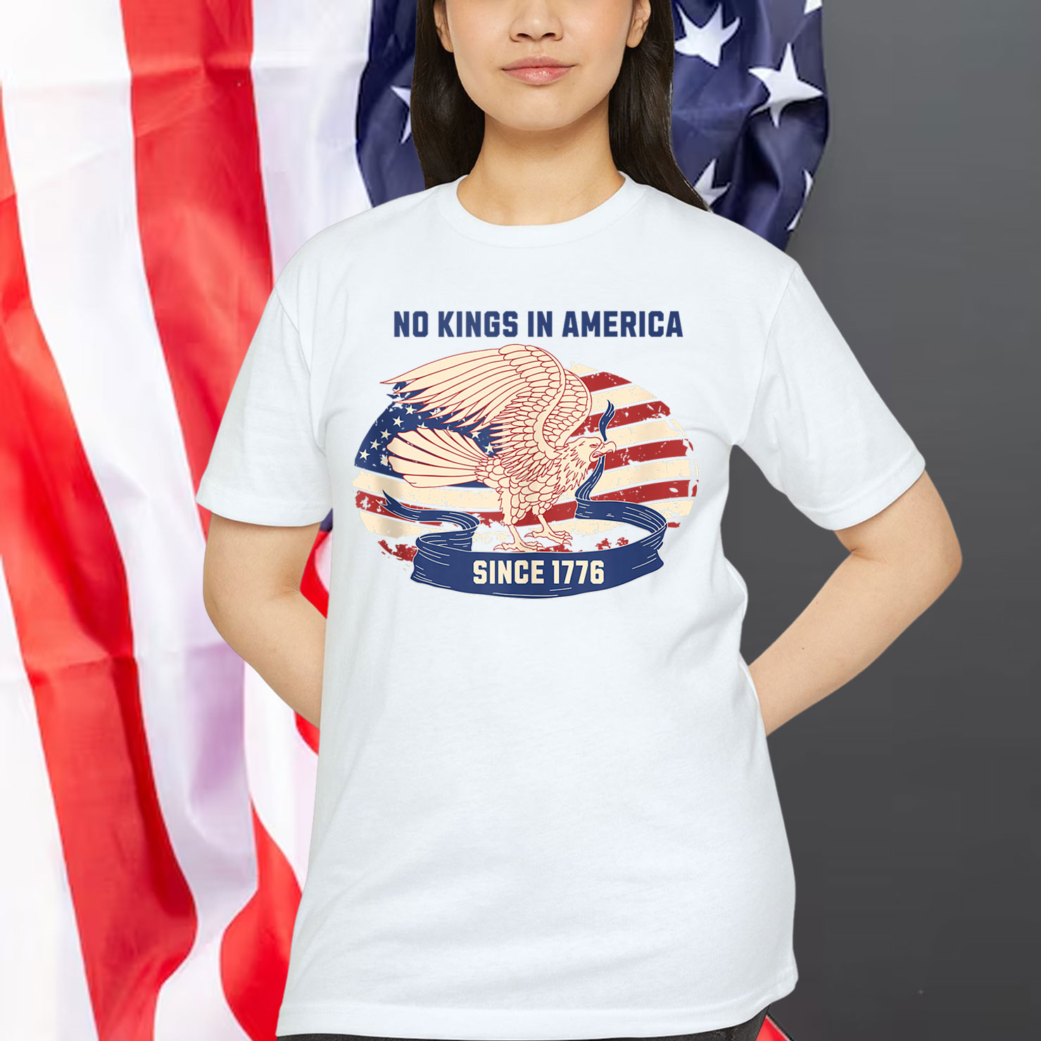 No Kings in America Since 1776 For Shirt