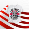 No Kings in America Since 1776 Washington USA T-Shirt