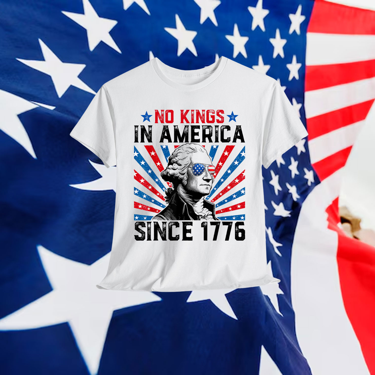 No Kings in America Since 1776 Shirt