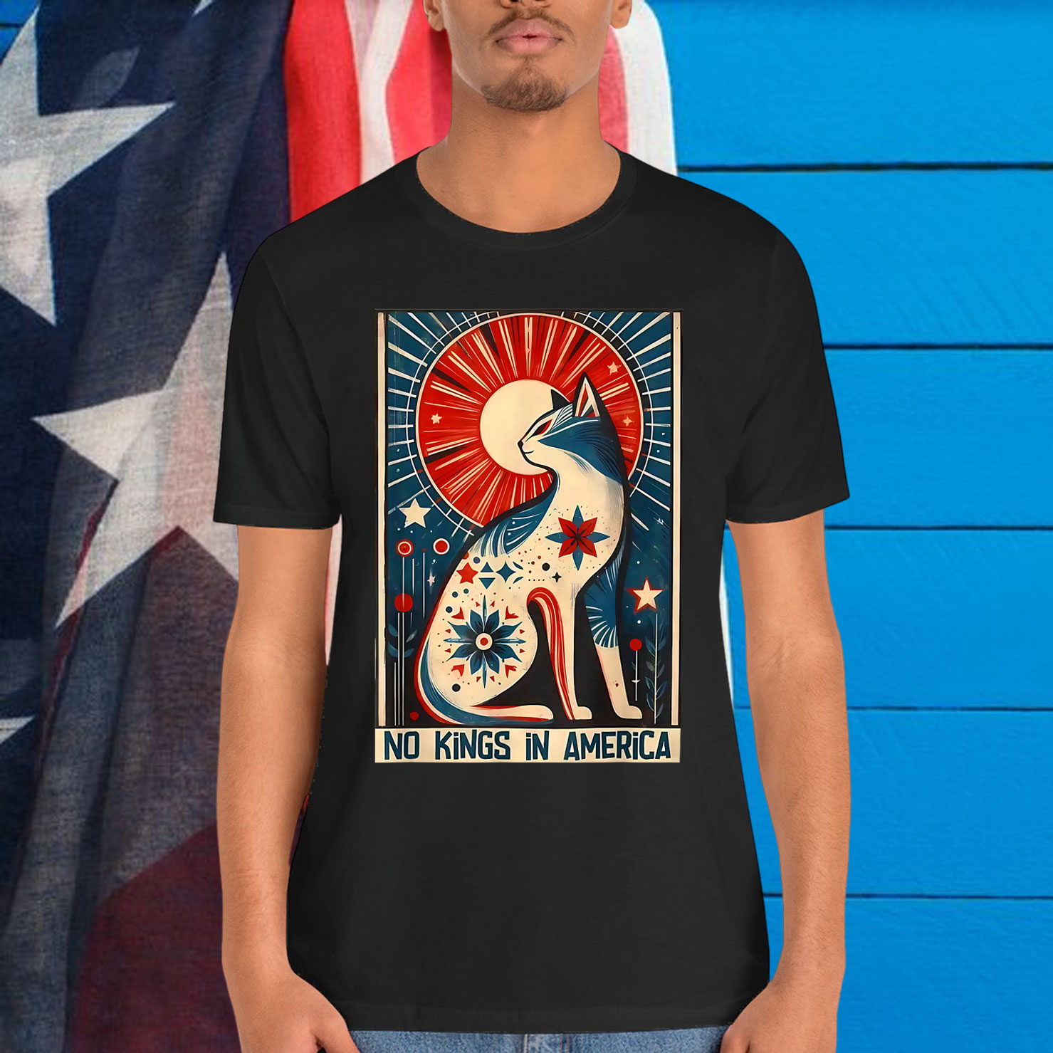 No Kings in America 4th of July 1776 Shirt