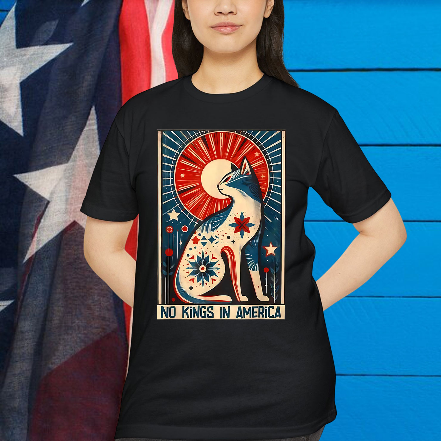 No Kings in America 4th of July 1776 Shirt
