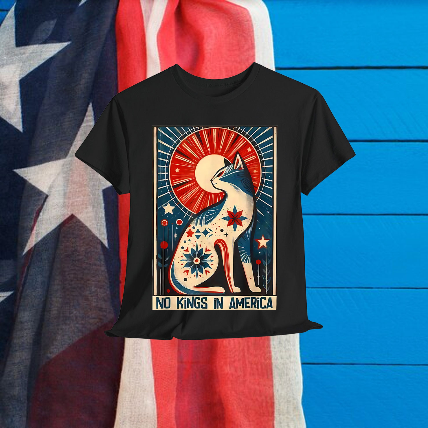 No Kings in America 4th of July 1776 Shirt