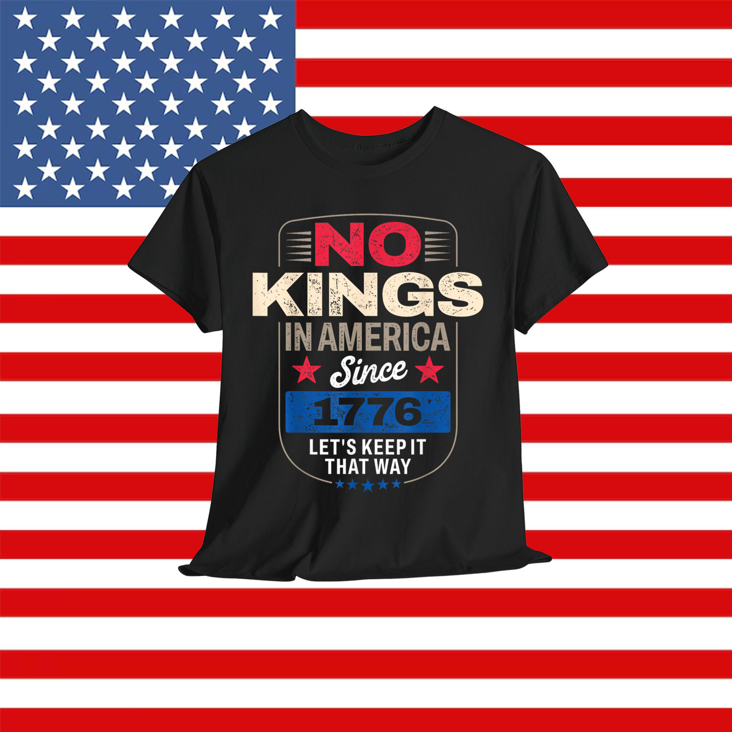 No Kings in America US Shirt