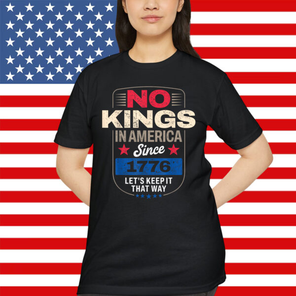 No Kings in America US Shirt