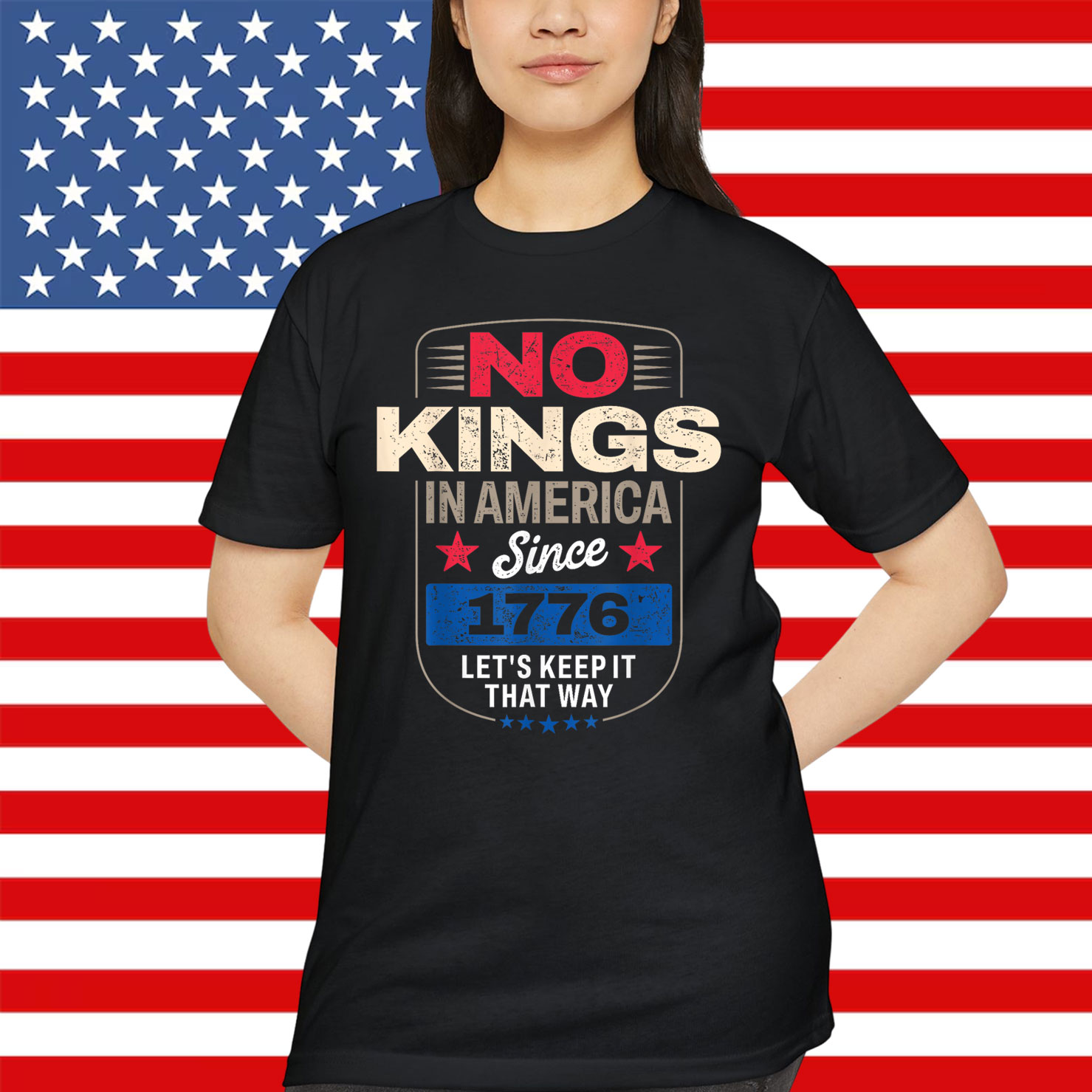 No Kings in America US Shirt