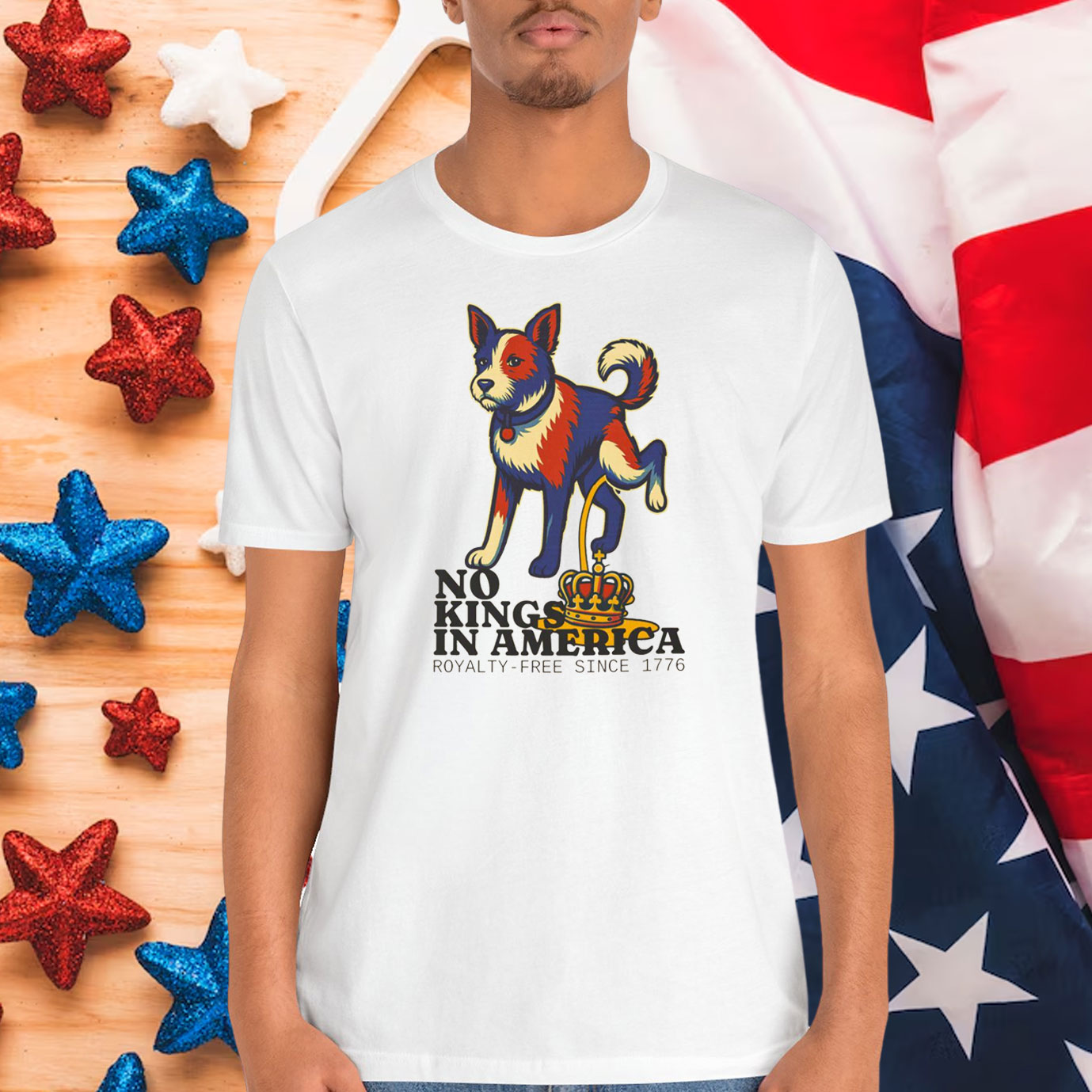 No Kings in America Unisex Shirt