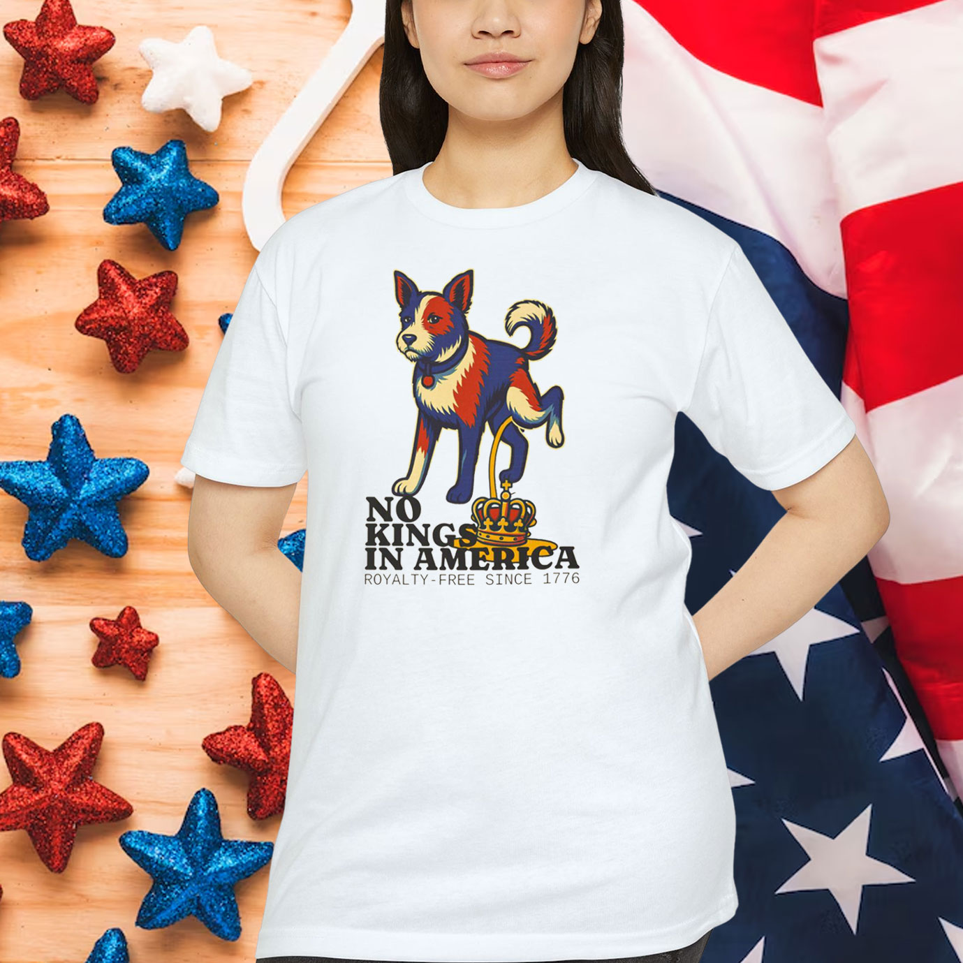 No Kings in America Unisex Shirt