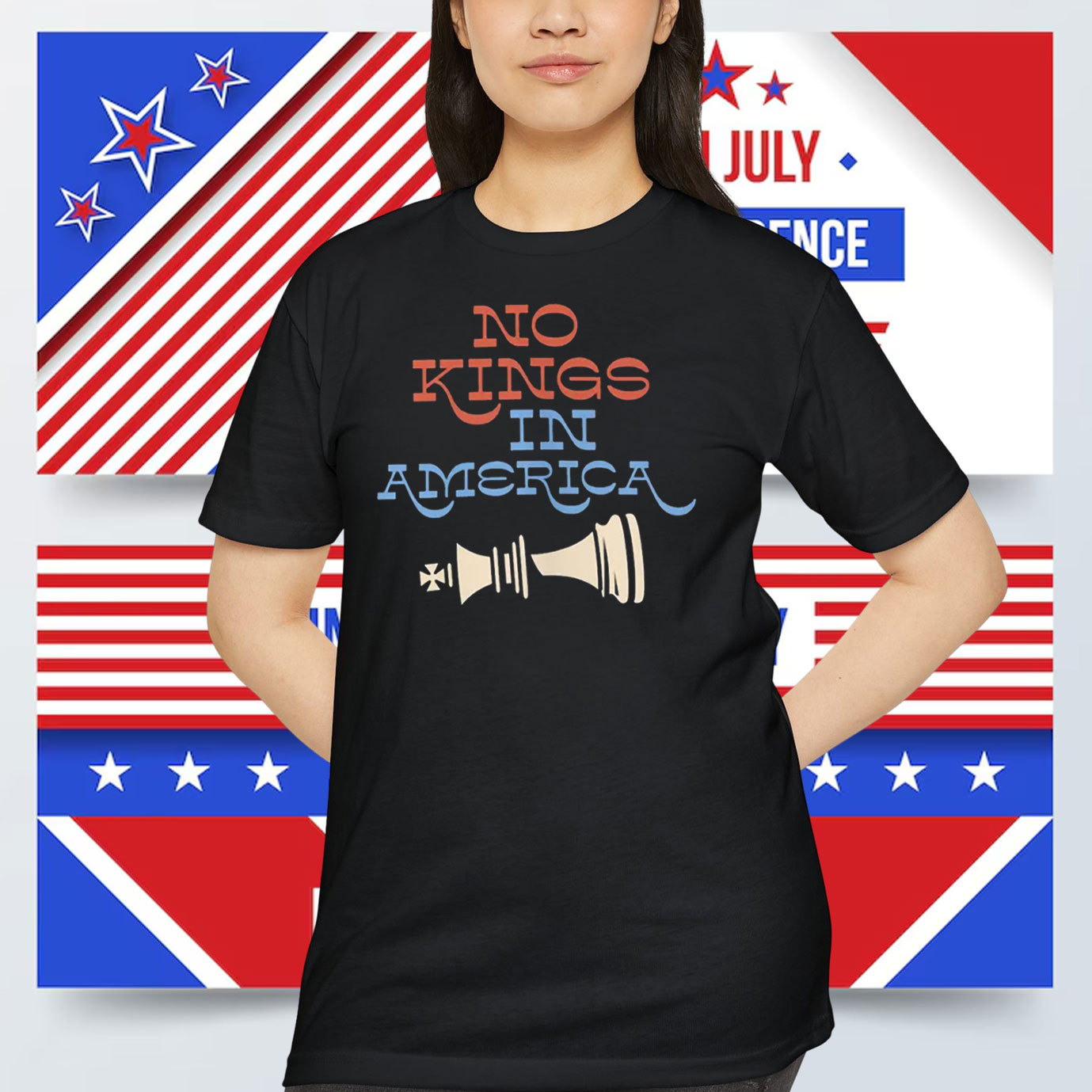 No Kings in America Unisex T-Shirt