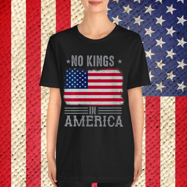 No Kings in America Protest Democracy Shirt