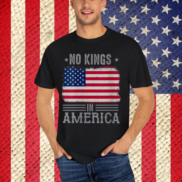 No Kings in America Protest Democracy Shirt