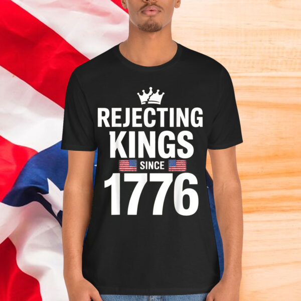 No Kings in America Patriotic T-Shirt