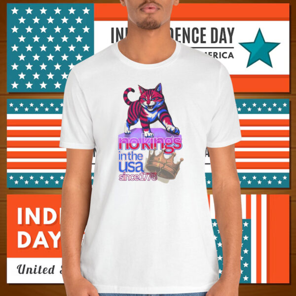 No Kings in The USA Since 1776 Shirt