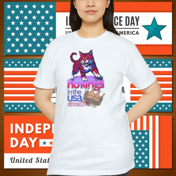 No Kings in The USA Since 1776 Shirt