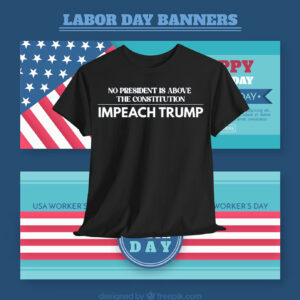 No President Is Above The Constitution Impeach Trump Shirts