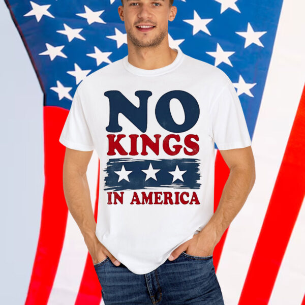 No Kings In America 4th Of July Shirt