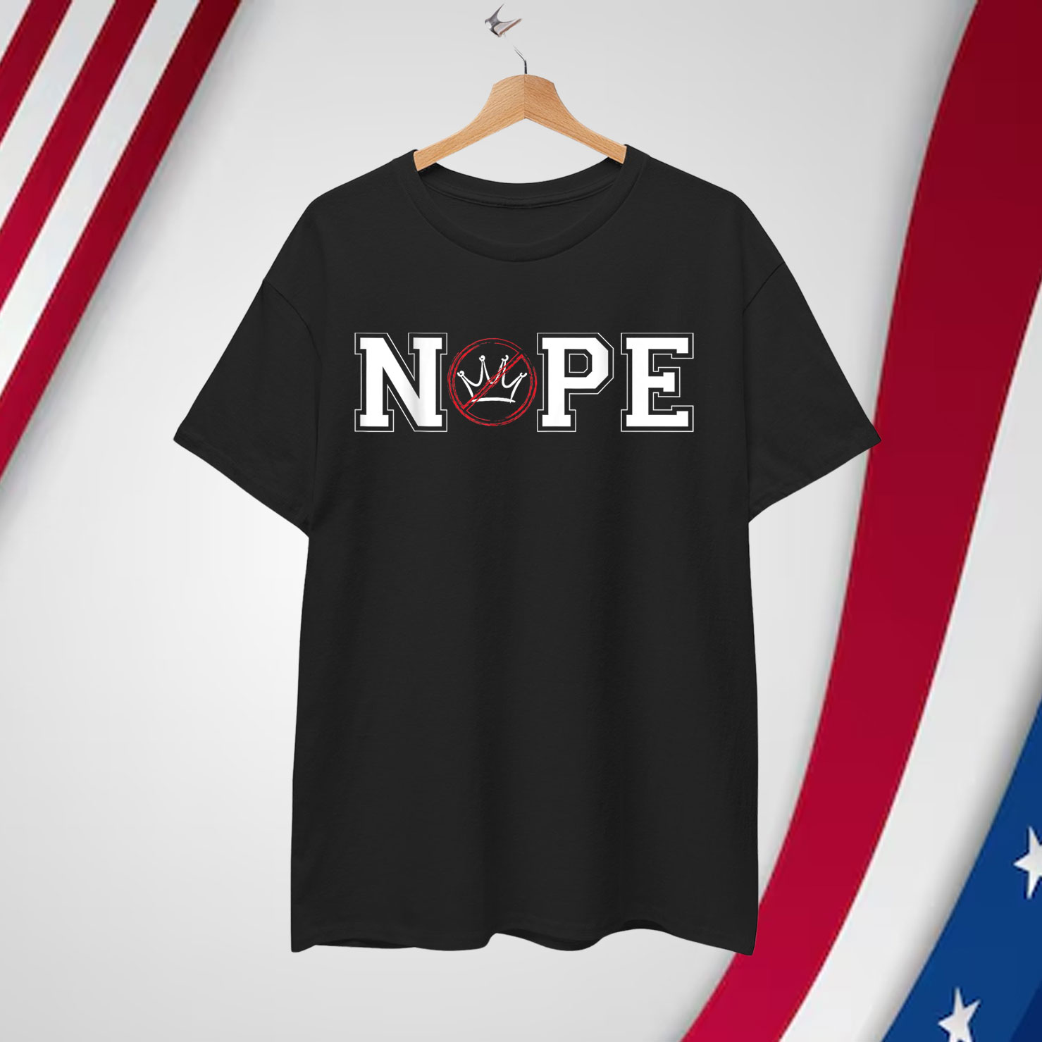 Nope No Kings Feminist Empowerment Political Equality Shirt