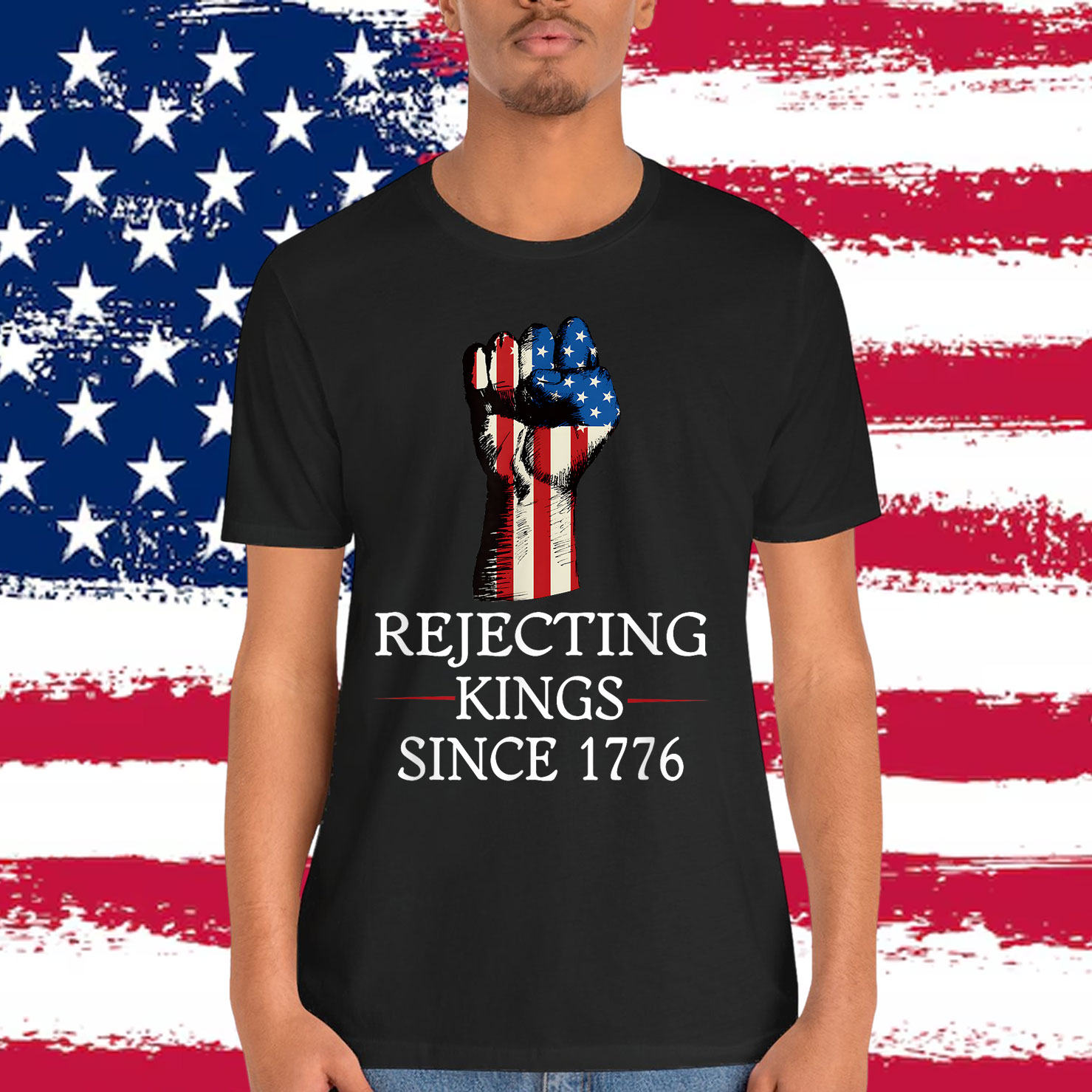 Nope Rejecting Kings Since 1776 T-Shirt