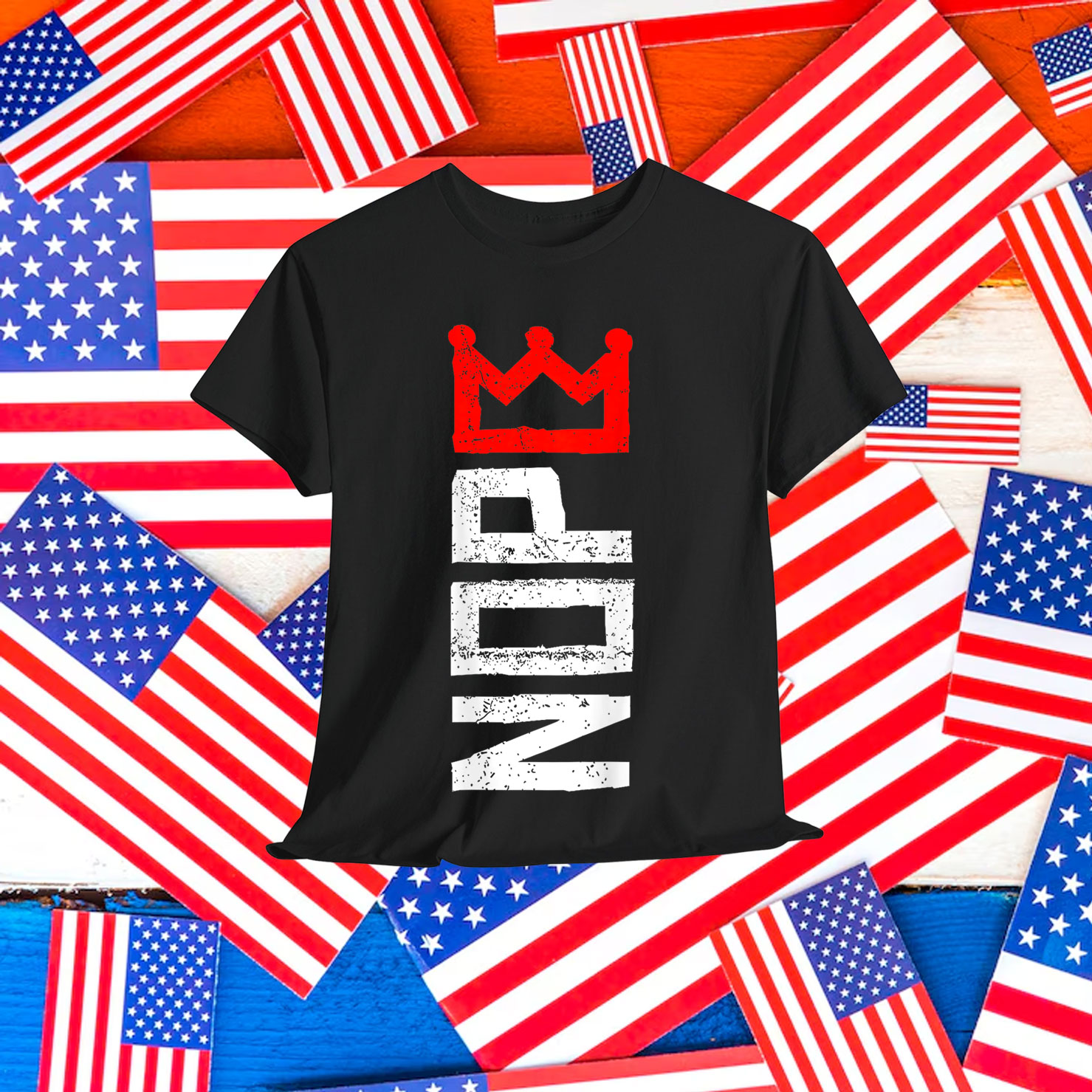 Nope Vintage No Kings In America We The People Shirt